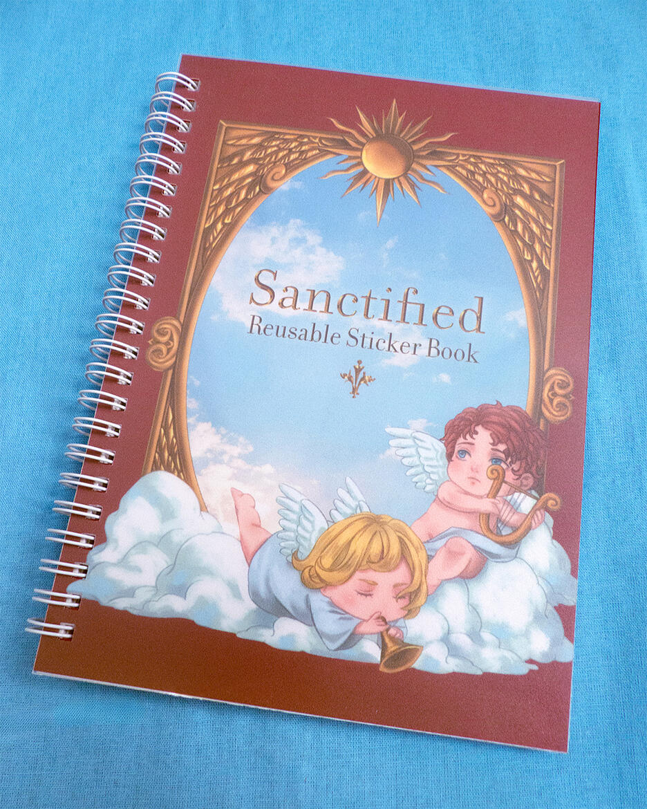 SANCTIFIED Reusable Sticker Book (original merch) SANCTIFIED Reusable Sticker Book (original merch)