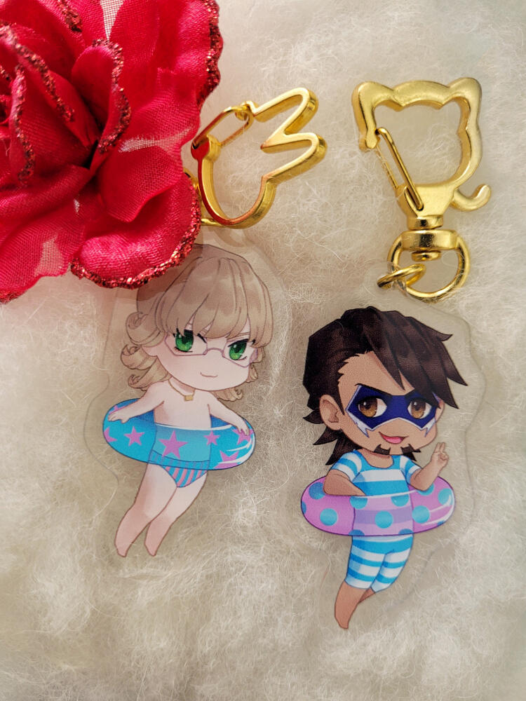 Tiger and Bunny Charms